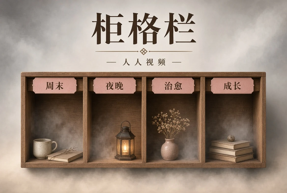 柜格栏内容示意